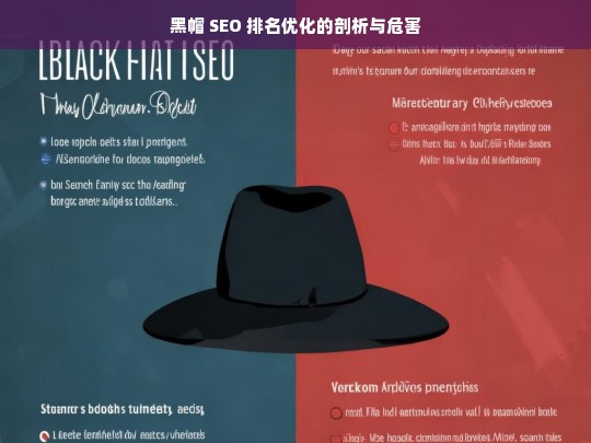 黑帽 SEO 排名优化的剖析与危害，黑帽 SEO 排名优化，剖析其本质与危害