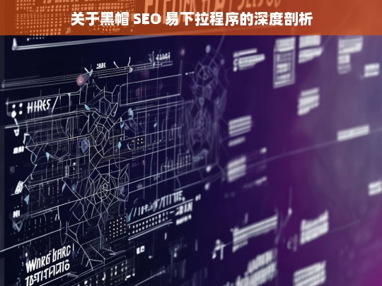 关于黑帽 SEO 易下拉程序的深度剖析，黑帽 SEO 易下拉程序深度剖析