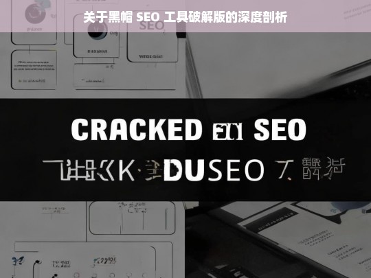 关于黑帽 SEO 工具破解版的深度剖析，黑帽 SEO 工具破解版的深度解读