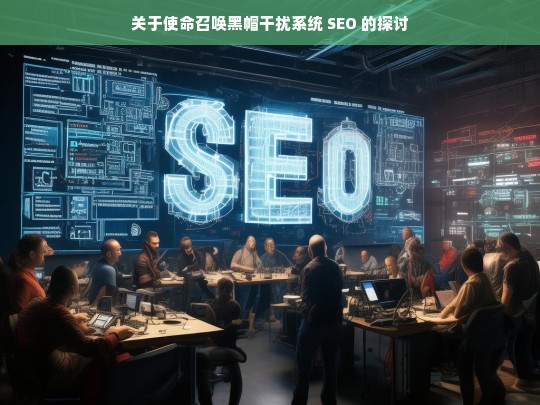 关于使命召唤黑帽干扰系统 SEO 的探讨，使命召唤黑帽干扰系统与 SEO 探讨