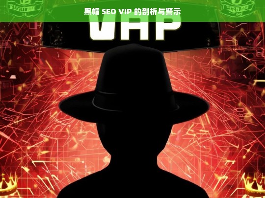 黑帽 SEO VIP 的剖析与警示，黑帽 SEO VIP，剖析与警示