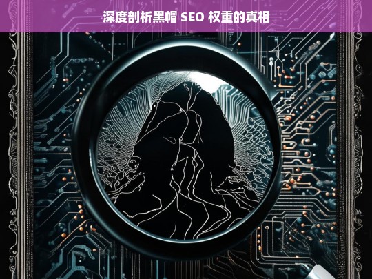 深度剖析黑帽 SEO 权重的真相，黑帽 SEO 权重真相深度剖析