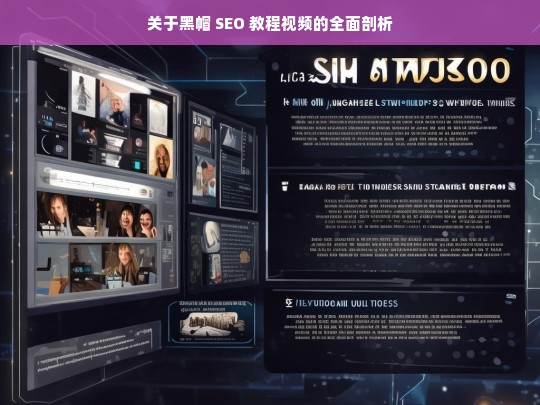 关于黑帽 SEO 教程视频的全面剖析，黑帽 SEO 教程视频剖析