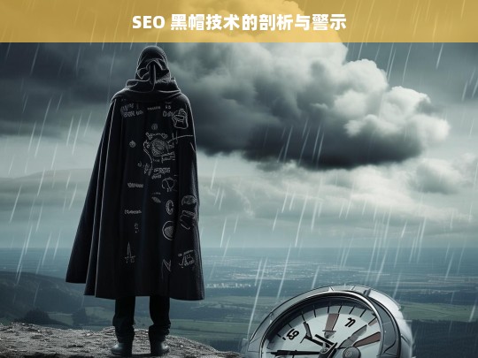 SEO 黑帽技术的剖析与警示，SEO 黑帽技术，剖析与警示