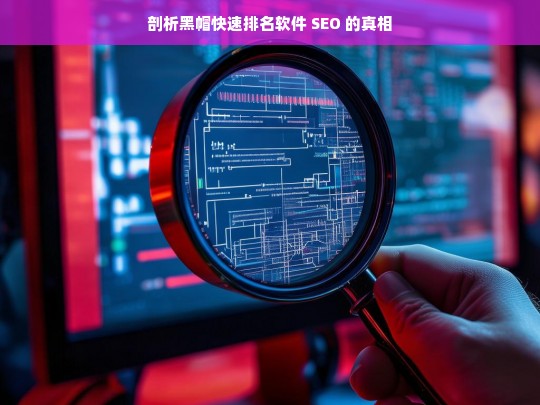 剖析黑帽快速排名软件 SEO 的真相，黑帽快速排名软件 SEO 真相剖析