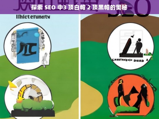 探索 SEO 中3 顶白帽 2 顶黑帽的奥秘，探索 SEO 中白帽与黑帽的奥秘