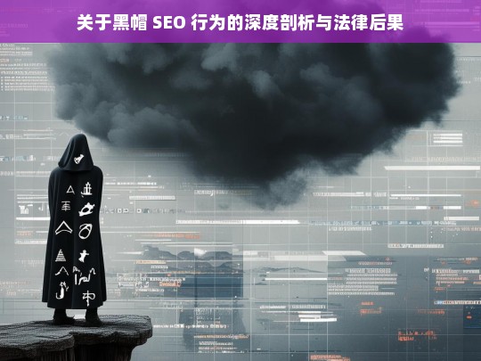 关于黑帽 SEO 行为的深度剖析与法律后果，黑帽 SEO 行为剖析及法律后果探讨