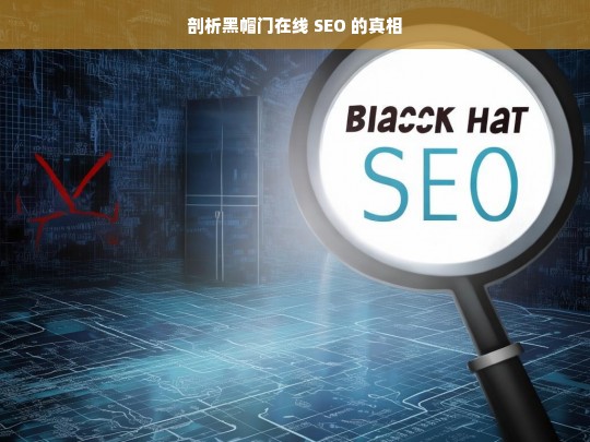 剖析黑帽门在线 SEO 的真相，黑帽门在线 SEO 真相剖析